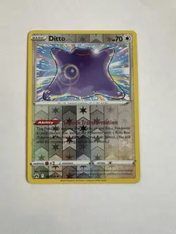 Ditto 107/159 Reverse Holo - Crown Zenith Pokemon TCG - NM - Image 1