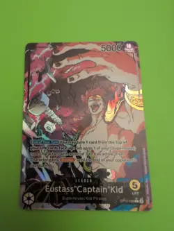 2025 One Piece Eustass Captain Kid Alt Art Leader OP10-099 Royal Blood - Image 1