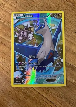 Pokemon TCG Latios XY79 XY Black Star Promo Full Art Ultra Rare Holo Card - Image 1