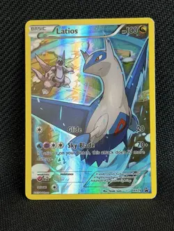 Pokemon TCG Latios XY79 XY Black Star Promo Full Art Ultra Rare Holo LP - Image 1