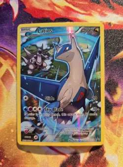 Pokemon TCG Latios XY79 XY Black Star Promo Full Art Ultra Rare Holo - Image 1