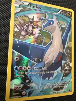 Pokemon TCG Latios XY79 XY Black Star Promo Full Art Ultra Rare Holo - Image 2