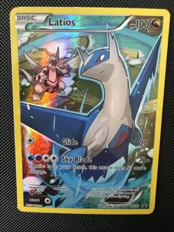 Pokemon TCG Latios XY79 XY Black Star Promo Full Art Ultra Rare Holo - Image 4