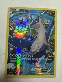 Pokemon TCG Latios XY79 XY Black Star Promo Full Art Ultra Rare Holo - Image 1
