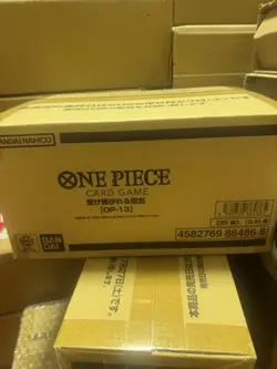 One Piece - Carrying On His Will (OP-13 Japanese) Booster Box SEALED CASE - Image 1