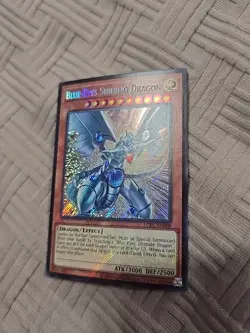 Blue Eyes Shining Dragon LCKC-EN008 Secret Rare Unlimited Yu-Gi-Oh! TCG NM VLP - Image 1