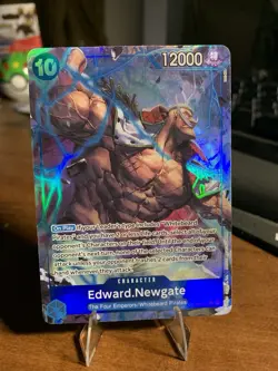 One Piece Edward Newgate OP08-043 Parallel Rare Holo English Two Legends Alt Art - Image 1