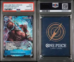 Edward.Newgate (Parallel) OP08-043 Two Legends Foil PSA 10 - Image 3