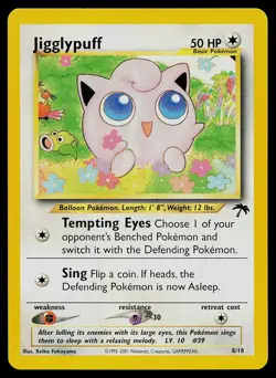 Pokemon Card - Jigglypuff Southern Islands 8/18 Promo - Image 1