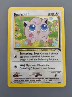 Jigglypuff 8/18 Southern Islands Rare Vintage Pokemon Card - NM - Image 1