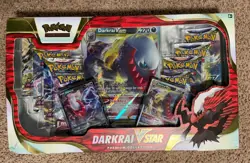 Pokemon Darkrai VSTAR Premium Collection Box 8 Booster Packs NEW SEALED - Image 1