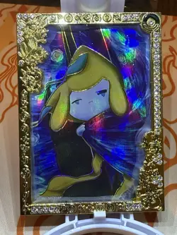 This is an Eif Origin 2.0 gold frame serialized card feat. the Pokemon Jirachi - Image 1