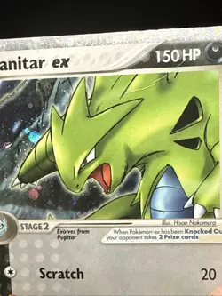 Pokemon TCG Tyranitar EX 17/17 Pop Series 1 Ultra Rare Holo Card - Image 5