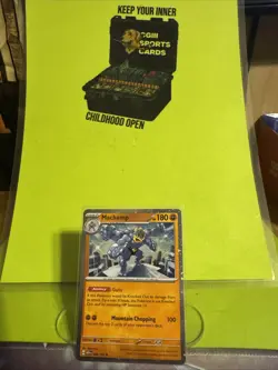 Machamp 068/165 Cosmo Holo 151 Sam’s Club Promo Pokemon Card SWIRL!!!! - Image 1