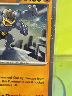 Machamp 068/165 Cosmo Holo 151 Sam’s Club Promo Pokemon Card SWIRL!!!! - Image 3