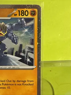 Machamp 068/165 Cosmo Holo 151 Sam’s Club Promo Pokemon Card SWIRL!!!! - Image 4