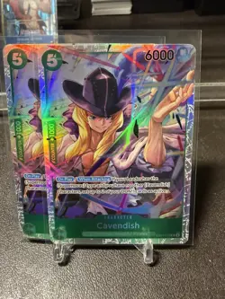 One Piece Cards Game Cavendish EB01-012 SR x2 English PRB-02 Reprint - Image 1