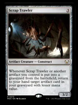 Scrap Trawler LP Light Play March Machines Commander MTG [11721] - Image 1