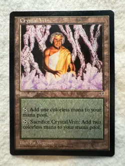 MTG - Crystal Vein - NM - Mirage - Uncommon - English - Regular - Image 1