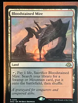 Bloodstained Mire Modern Horizons 3 Regular NEW - Image 1