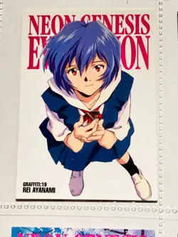 Rei Ayanami Evangelion Carddass GR19-27 complete 1997 From Japan SEGA Bandai - Image 3
