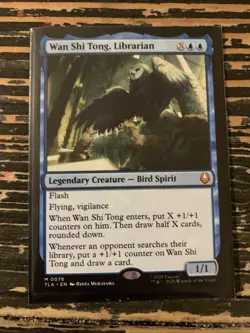 Magic the Gathering: Wan Shi Tong, Librarian Avatar: The Last Airbender Reg NM - Image 1
