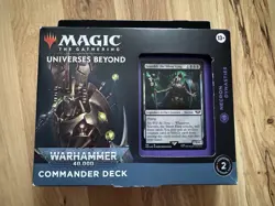 Magic The Gathering: Warhammer 40K Necron Dynasties Commander Deck - New Sealed - Image 1
