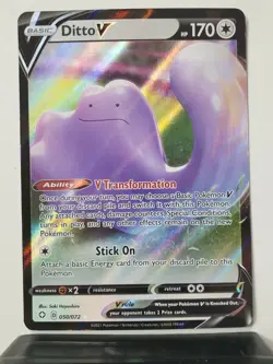 HOLO Ditto V - 050/072 - NM / M - Shining Fates Pokemon Card - $2 Flat Shipping - Image 1