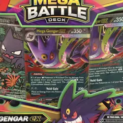 Lot of 3 Pokemon Mega Gengar ex Mega Battle Deck SEALED NEW - Image 2