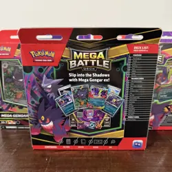 Lot of 3 Pokemon Mega Gengar ex Mega Battle Deck SEALED NEW - Image 3