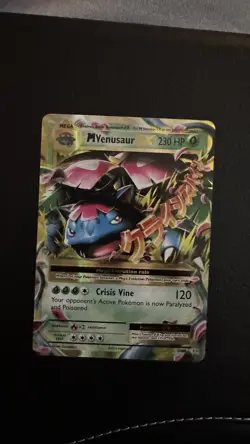 Pokemon TCG M Venusaur EX XY Evolutions 2/108 Mega Holo Rare - Image 1