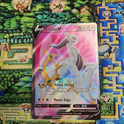 Arceus V ⭐ 165/172 Holo Rare Ultra Brilliant Stars 2022 Pokemon NM - Image 1
