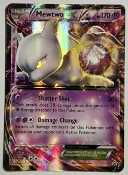Mewtwo EX NM XY107 Holo XY Promo Pokemon TCG Rare 2016 Pokemon - Image 1