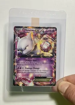 Mewtwo EX NM XY107 Holo XY Promo Pokemon TCG Rare 2016 Pokemon - Image 4