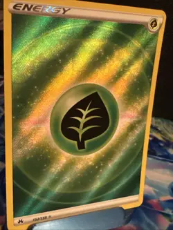 Grass Energy (Texture Full Art) 152/159 Crown Zenith Holo Near Mint Pokemon TCG - Image 1