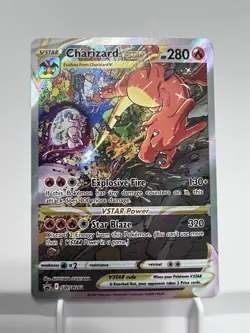 ULTRA RARE- Pokemon Charizard VSTAR, VMAX, V, Reshiram GX, Pikachu, Inteleon Lot - Image 1