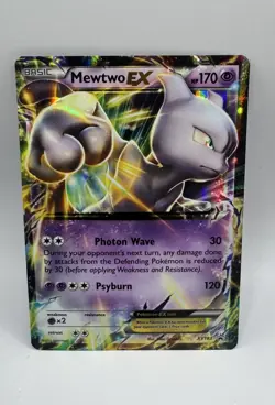 Pokemon TCG : Mewtwo EX - XY183 Promo : Black Star Promo LP - Image 1