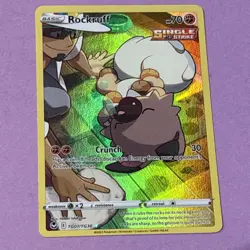 Pokemon TCG Silver Tempest Trainer Gallery Rockruff TG07/TG30 Near Mint - Image 1