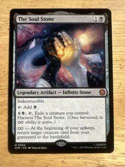 The Soul Stone - Non-Foil - MTG #66 - Marvel's Spider-Man (SPM) - NM/M - Image 1