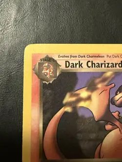 Dark Charizard 21/82 1st Edition Non Holo Rare Team Rocket Pokemon Card WOTC NM - Image 3