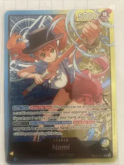 One Piece TCG Nami Leader Promo OP11-041 🎄🎄🎄🎄🎅🏼🎅🏼🎅🏼 it’s perfect - Image 2