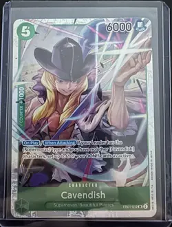 One Piece CCG - Cavendish - EB01-012 Learn Together Deck SR NM - Image 1