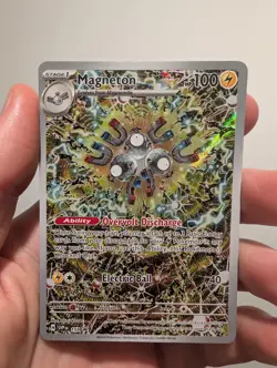 Magneton SVP 159 Black Star Promo Scarlet And Violet Pokemon Card NM - Image 1