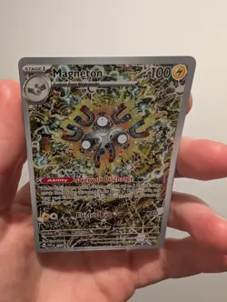 Magneton SVP 159 Black Star Promo Scarlet And Violet Pokemon Card NM - Image 4