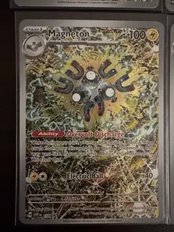 Magneton SVP 159 Black Star Promo Scarlet And Violet Pokemon Card NM - Image 2