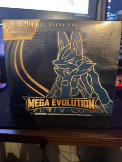 Pokemon TCG Mega Evolution Lucario Elite Trainer Box ETB NEW FACTORY SEALED - Image 1