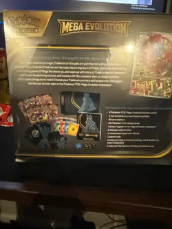 Pokemon TCG Mega Evolution Lucario Elite Trainer Box ETB NEW FACTORY SEALED - Image 2