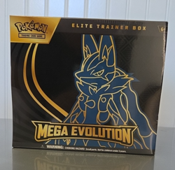 Pokemon TCG Mega Evolution Lucario Elite Trainer Box ETB NEW FACTORY SEALED - Image 1