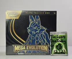 Mega Evolution Elite Trainer Box Pokemon TCG - Mega Lucario New/Factory Sealed - Image 1