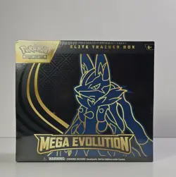 Mega Evolution Elite Trainer Box Pokemon TCG - Mega Lucario New/Factory Sealed - Image 2